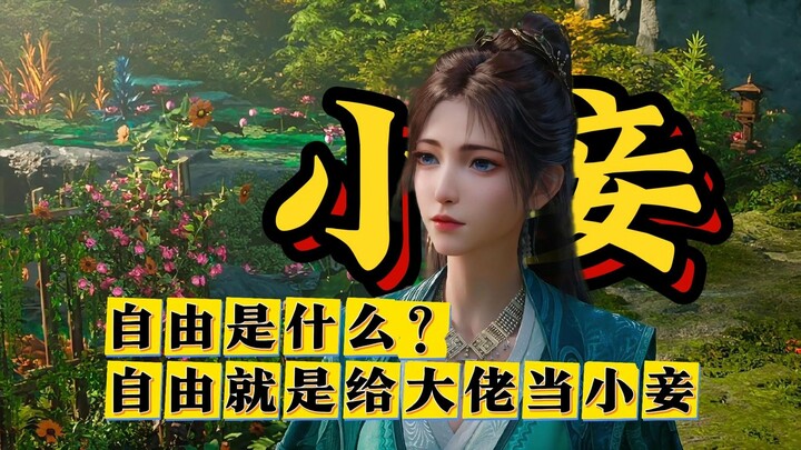自由是什么？自由就是给大佬当小妾？