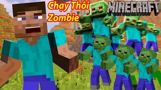 StrengthLee - Chạy Thôi  Steve Quái Vật Đông Quá | Minecraft