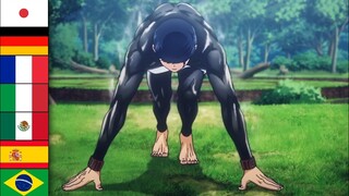 Hamstring Magic In 7 Different Languages | Mashle Magic and Muscles #mashle #mash #anime