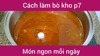Cách làm bò kho p7