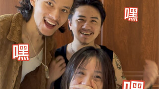 The long-haired girl changed her hair into short hair, with a cool style. Do you think she can find 