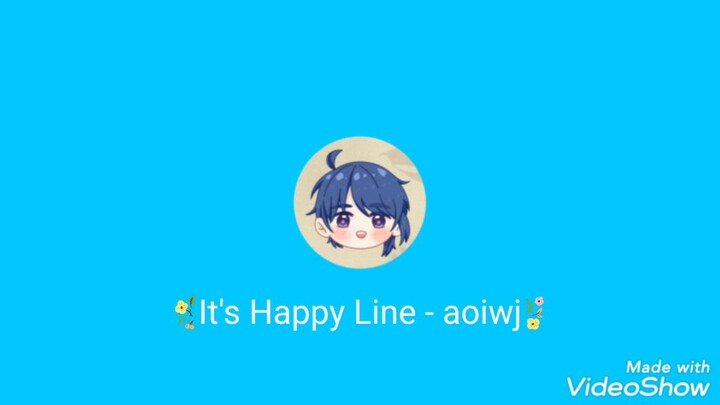 It's Happy Line - aoiwj 【歌ってみた】