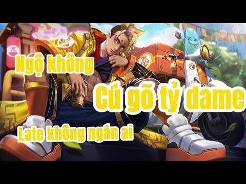 Ngộ không cầm skin bậc V đánh team bạn không thấy mặt trời | liên quân | Trâm anh nata