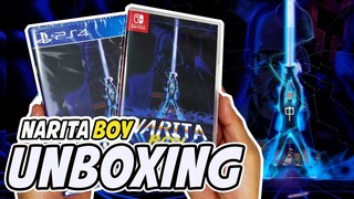Narita Boy (PS4/Switch) Unboxing