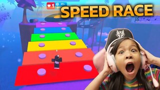 [Roblox] วิ่งแข่งกัน แบบสุดชีวิต Speed Race  [Roblox]