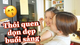 #Vlogmas2021: CHIA SẺ THÓI QUEN DỌN DẸP BUỔI SÁNG ĐƠN GIẢN ĐỂ NHÀ BẠN LUÔN SẠCH SẼ, MUA BỘ GHẾ MỚI#6