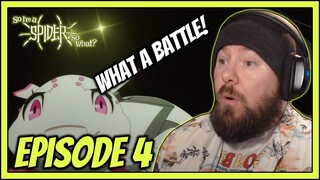 THAT WAS A CLOSE ONE! | So I'm a Spider, so What? Episode 4 Reaction