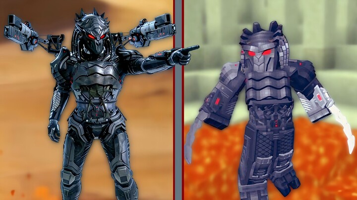 Predator armor? Descending into Minecraft!