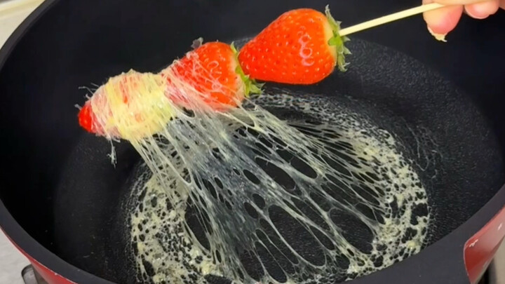 This method is amazing! No need to cook the sugar syrup—these candied hawthorns are so crispy they c