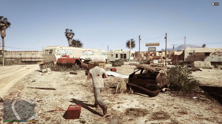 User helio terlalu maksa buat main Game GTA 5 di mobile