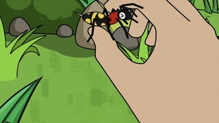 Make ants climbing a tree for your family