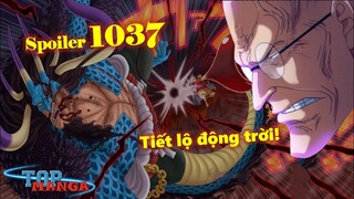 [Spoiler OP 1037]. Ngũ Lão Tinh & Những tiết lộ động trời! Kaido tung 100% sức mạnh!