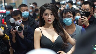 يزي دارين | عارضة السيارات الأكثر شهرة في معرض قوانغتشو للسيارات لعام 2023