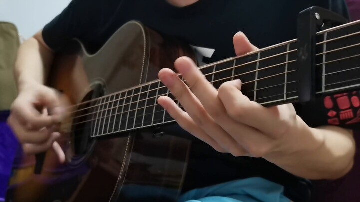 [With Score] "Flower Tower" Bản Guitar Gỗ Đốt Nhiều Nhất "Lycoris Recoil" ED Guitar Fingerstyle