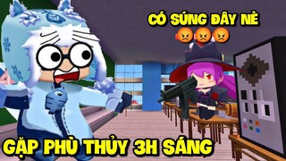 MEOWPEO BỊ PHÙ THỦY CẦM SÚNG ĐUỔI BẮN KHI TRÀ TRỘN SẢNH LIÊN THÔNG LÚC 3H SÁNG TRONG MINI WORLD