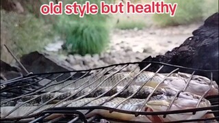 Healthiest way to eat FISH ✅ #cookingoutdoors