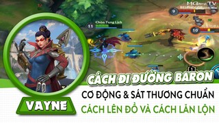 Dùng thủ đoạn để pick Vayne đi đường Baron, quá cơ động, quá mạnh với cách lên đồ này | Tốc Chiến