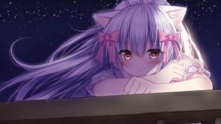 [Trò chơi][Búp bê thỏ của Nyakori]Wallpaper Engine--Tầng thượng