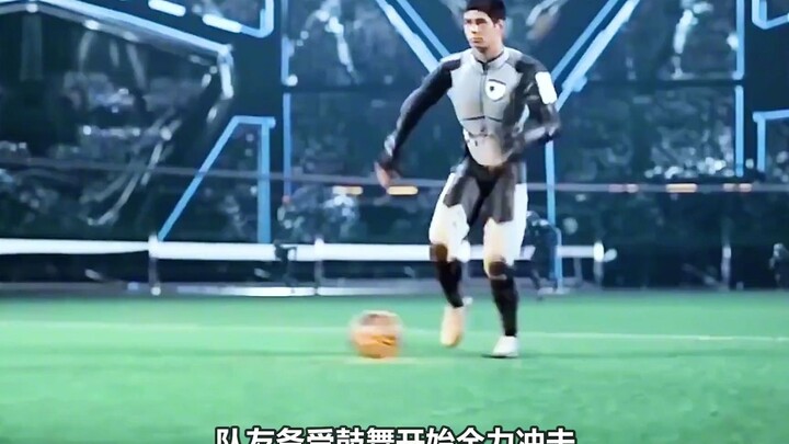 In the future, aliens will occupy the earth and want to play a football game with humans. The charm 