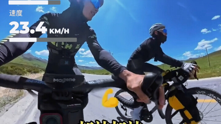 Đi đường Tứ Xuyên – Tây Tạng gặp phải đối thủ kiểu này thì phải làm sao!