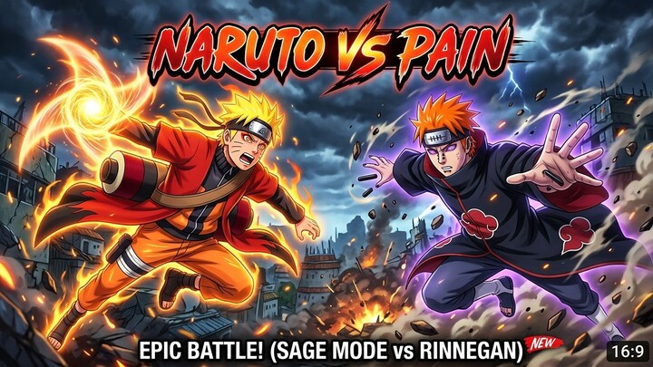 Naruto Shippuuden 163 Naruto vs Pain