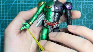 [Brush Rider] Bandai FRS Kamen Rider w Hayate Ace Brush Painting คำอธิบายสีเสริม