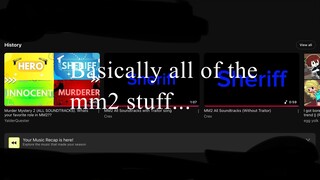 My aunty plays MM2 cuz the wheel chose it for her (she’s good at being sheriff 😮)