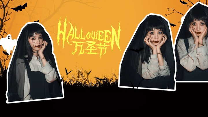 Trang điểm xong kiểu loli vụn vặt cho Halloween, mình cùng nhau ra ngoài chơi nhé