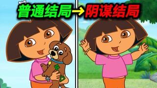 Dora, who became a childhood sensation for saving dogs, actually has a hidden dark ending?!