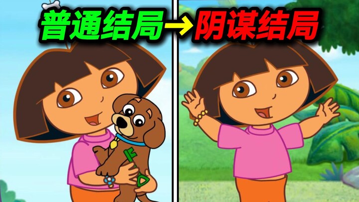 Dora, who became a childhood sensation for saving dogs, actually has a hidden dark ending?!