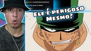 VENDO O ZORO PELA PRIMEIRA VEZ - ONE PIECE EP 2 (REACT)