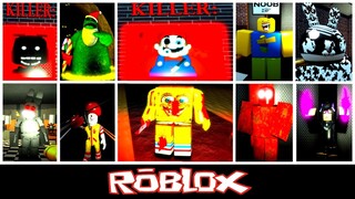 Mario exe, SpongeBob, Mcdonald & More (💀The Horror Elevator💀By Nate_Nate08) [Roblox]