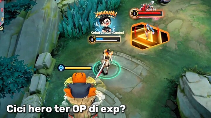 SEJAK KAPAN CICI BISA COUNTER LAPU-LAPU DI EXP?