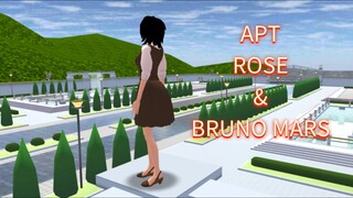 APT "rose & bruno mars" || sakura school simulator