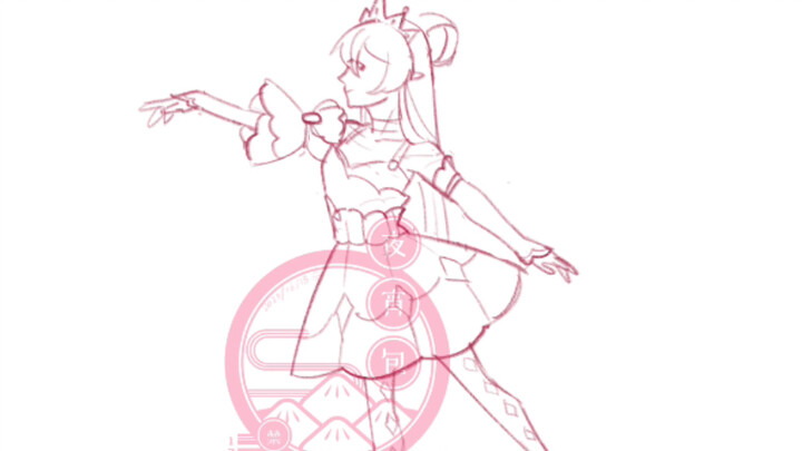 【Little Flower Fairy Animation】Little Flower Fairy OC Transformation Animation