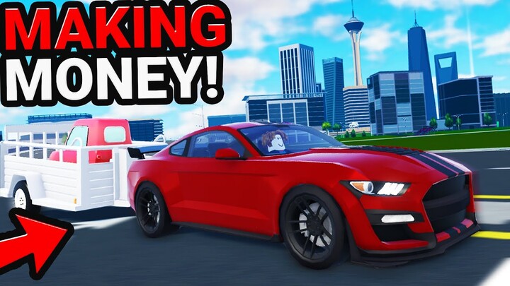 Getting RICH with NEW JOBS in Drive World! Update! (Roblox)