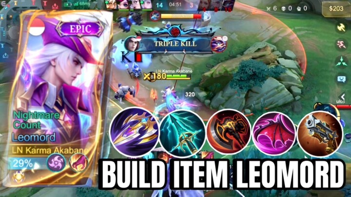 BUILD ITEM LEOMORD