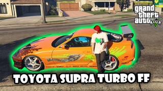 TUKER TAMBAH MOBIL !! DAPET MOBIL TOYOTA SUPRA TURBO FF - GTA V ROLEPLAY