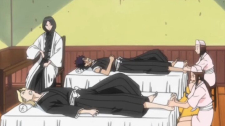 [ BLEACH ] The 4th Division is not doing well, so Sister Hua started doing foot massage?