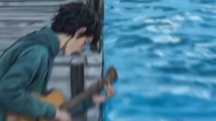 bermain gitar