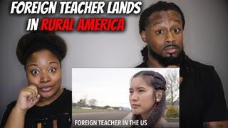 American Couple Reacts "Filipino Teacher SHOCKED When She Lands In Rural America"