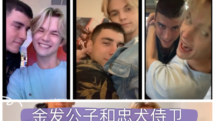 Pangeran Pirang TikTok dan Pengawal Setianya Benar-Benar Terpesona