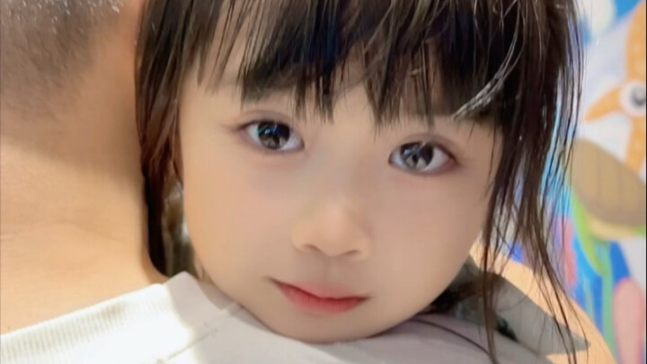 You all say if a daughter looks like this, she’ll attract “yellow-haired guys,” so Dad just…