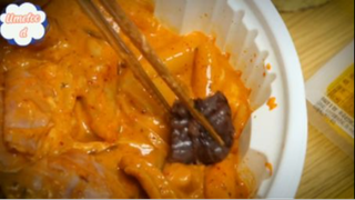 Tokbokki hoa hồng phần 1 #mukbang