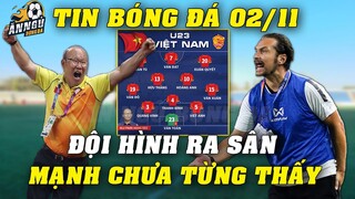 Đội Hình Ra Sân Chính Thức MẠNH CHƯA TỪNG THẤY U23 Việt Nam Đấu U23 Myanmar...Tấn Công PHỦ ĐẦU