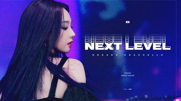 Divine Black Fox Straight-Pen Shot! Yoojimin & KARINA’s NEXT LEVEL Stage at Coachella