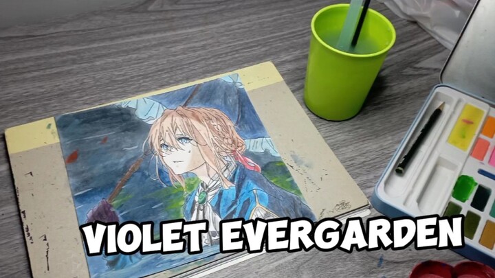 FINAL!! coloring violet evergarden