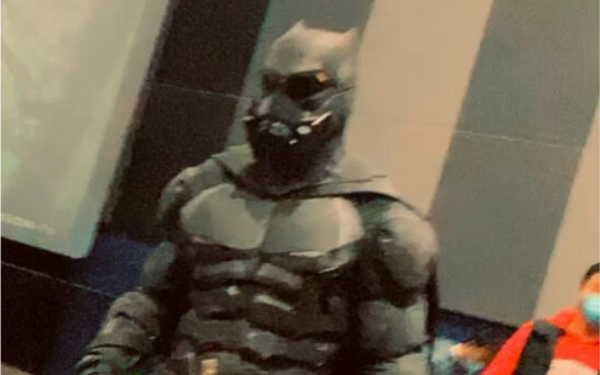 It's Batman himself