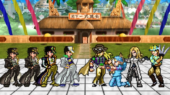 All Jotaro vs. Homa Yaro Team