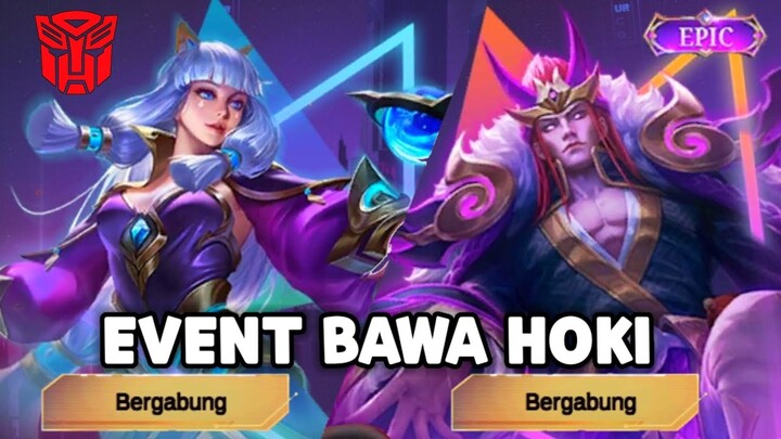 BONGKAR EVENT BAWA HOKI ! BISA DAPAT SKIN TRANSFORMERS GRRTIS - Mobile Legends